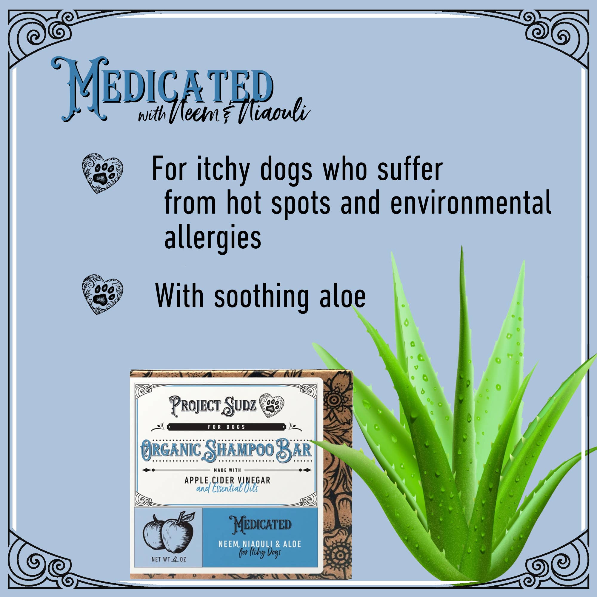Medicated Shampoo Bar | Project Sudz